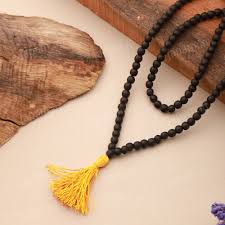Original Karungali Malai 108-Beads Ebony Wood with Govt. Certified